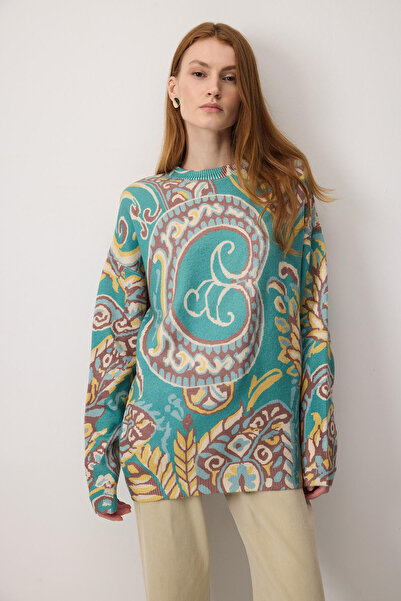 Touché Privé ΠΛΕΚΤΟ ΠΟΥΛΟΝΤΙΚΟ ΠΟΥΛΟΝΤΙΚΟ ΜΕ ΕΘΝΙΚΟ ΣΧΕΔΙΟ