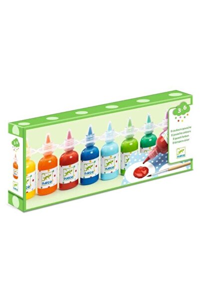 Generic Paint For Little Ones - 8 Gouachebottles