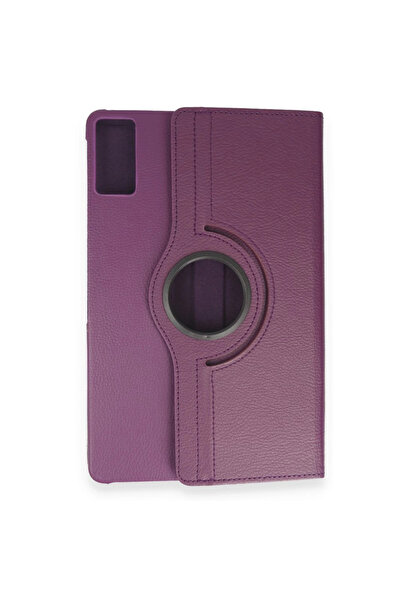 Hsc bilişim حافظة سامسونج جالاكسي تاب ايه 9.7 360 درجة - حافظة جلدية للتابلت - لون برقوقي