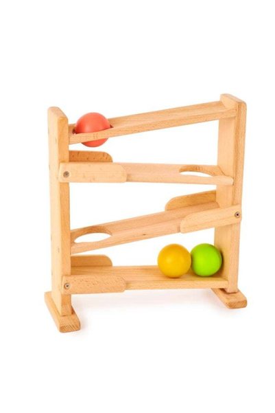Generic Montessori Ball Tracker Baby Wooden Toys For Early Development Fine M...