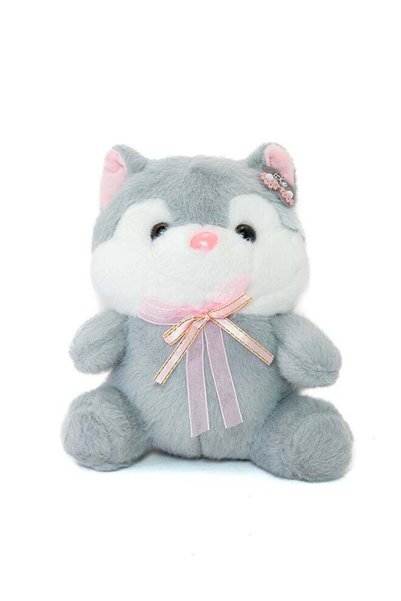 Generic Soft And Cuddly Favorite Plush Bunny Grey Color Size 23 cm