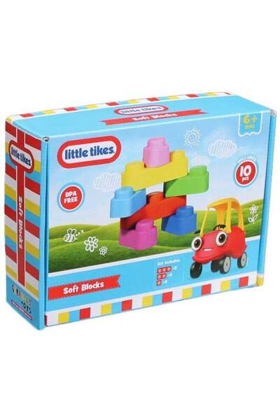 Generic Little Tikes Soft Blocks Stacking Toy Set (10 Pieces)