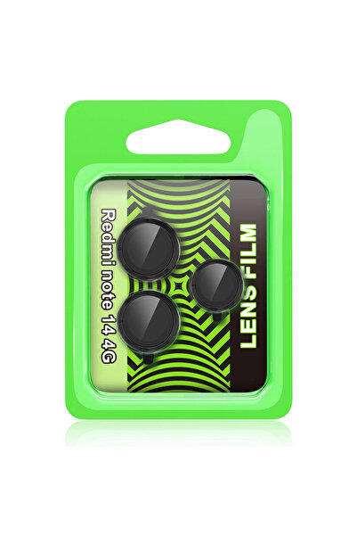 CT STONES Redmi note 14 4g raze metal camera lens - black