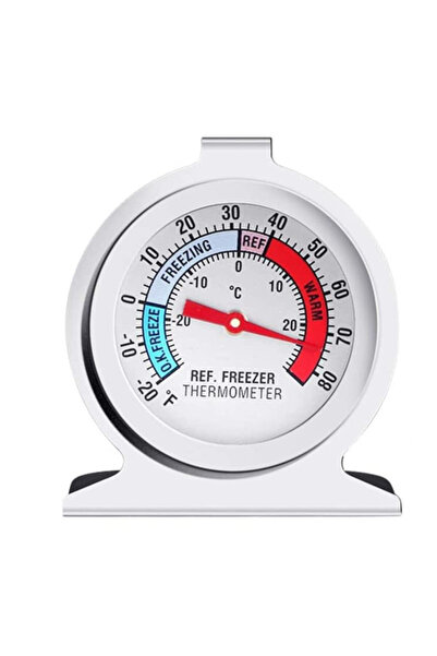Temark Termometru frigider si congelator din inox Temark®, -30°C ~ +30°C frig...