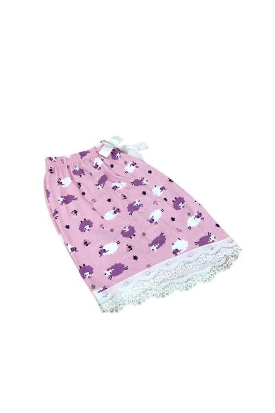 Lady Queen Women's Bamboo Viscose Lace Detailed Shorts