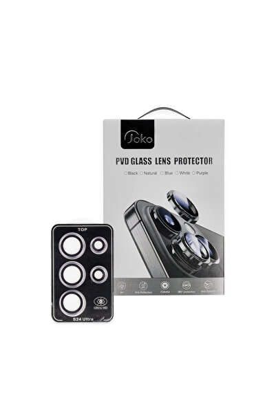 Twin Store عدسة الكاميرا المعدنية المطلية بالبودي لجهاز Galaxy S24 - وردي