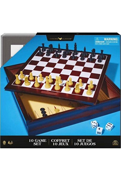 Generic Spin Master Games Cardinal 10 Game Set