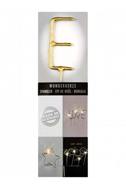 Generic Gold Sparkler Candle E