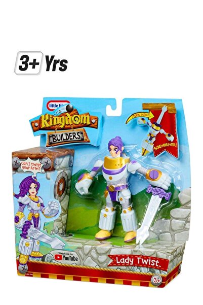 Generic ليتل تايكس LIT-648014_647666 لعبة بناء المملكة ليدي تويست W1 للأطفال من عمر 3 سنوات فما فوق