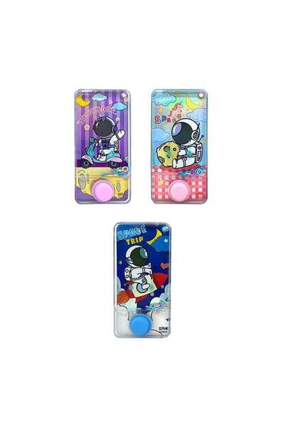 Generic Galaxy Toys Galaxy Space-Themed Handheld Water Ring Toss Game Toy - Assorted (1 Random Piece) â€“ F