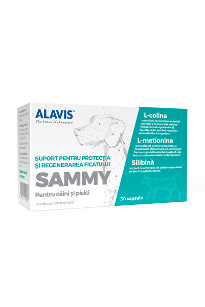 Alavis ™ Sammy 30 cps – Liver and cognitive support for dogs and cats