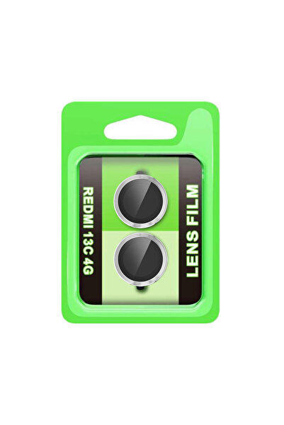 Twin Store Redmi 13C Raze Metal Camera Lens - Silver