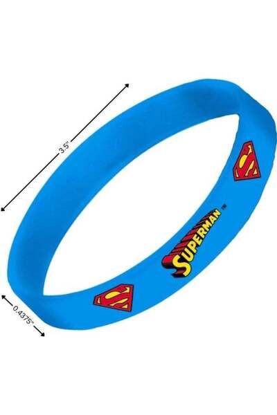 Generic Batman Justice League Heroes Unite Rubber Bracelets 4pcs