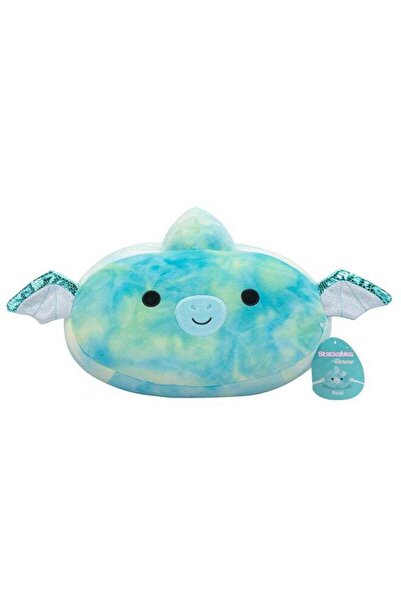 Generic Medium Plush 12 inch Reid Teal Pterodactyl with Shimmer Wings Stackab...