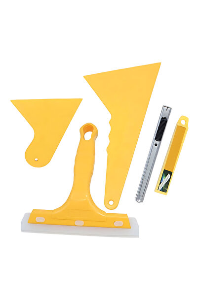 MR.SMART F.T.C مجموعة تنظيف النوافذ، مجموعة أدوات ممسحة مع شفرات مكشطة، أدوات...