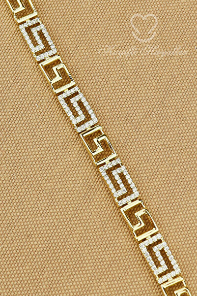 Keyifli Hayaller Xuping Vip Bracelet - En 7mm Xuping Zircon Stone Figured Gre...