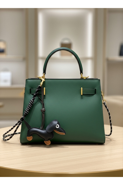 Mooniva Dachshund bag charm – Sausage Dog, eco-leather bag accessory