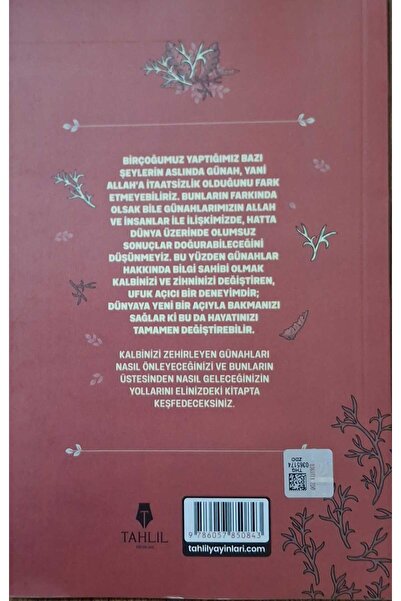 Tahlil Yayınları Günah-Kalbi Öldüren Zehir Haifaa Younis Tahlil yayın
