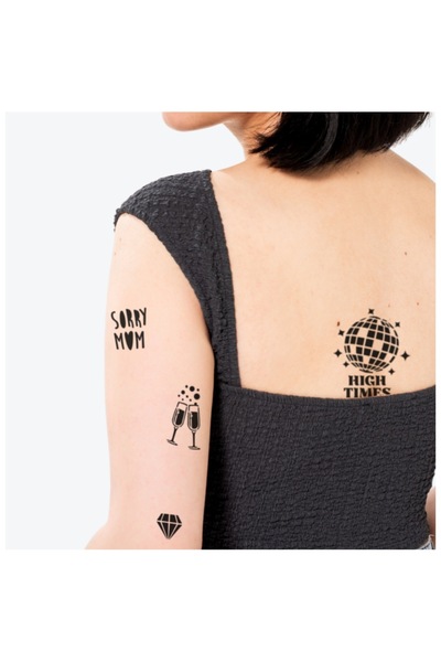 ONE SPRAY TATTOO Ibiza temporary tattoo stencil