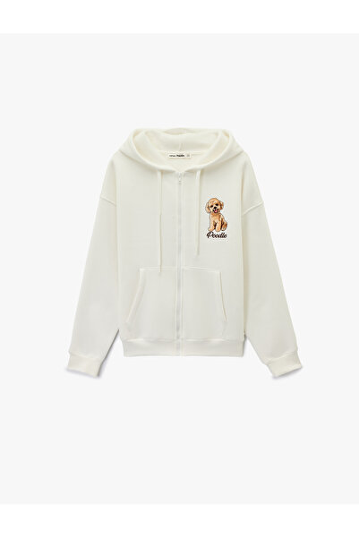 Koton cu căptușeală din fleece Manecă lungă, cu buzunare, cu fermoar, detaliu...