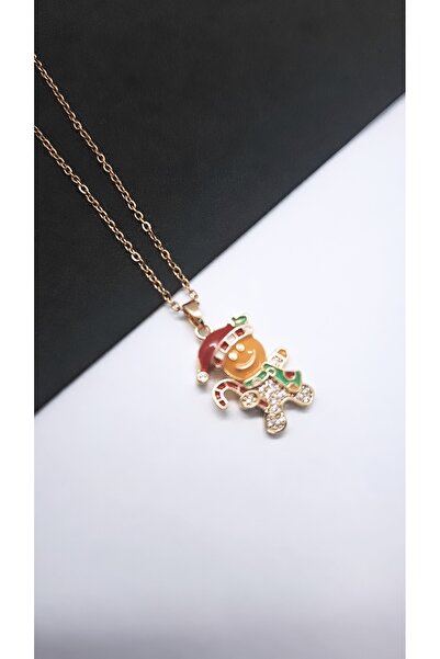 Serenity Cookie Man Steel Necklace