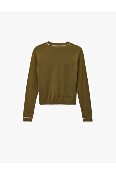 Koton Short Sleeve Crew Neck Knitwear Sweater
