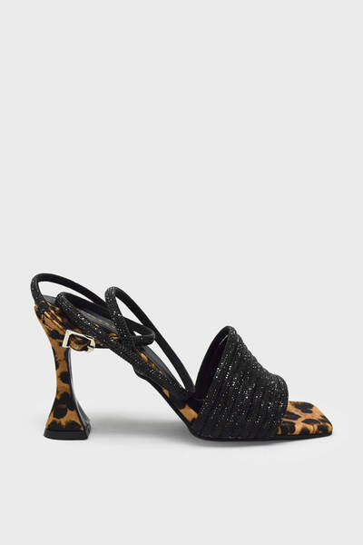 kanuga Women's Heeled Evening Dress Shoes Leopard Fyd2024-06