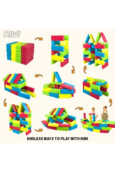 RIWI Buildit RIWI® mini foam building blocks - 36