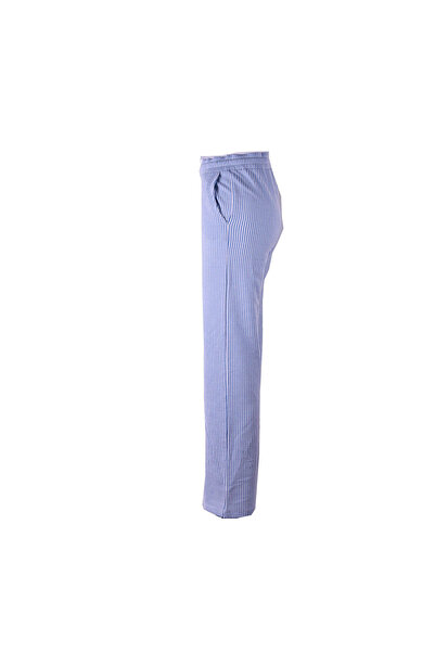 trender Striped Blue Women's Trousers 2497