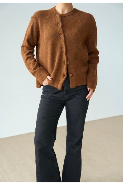 ossons Asymmetrical Basic Asymmetrical Cardigan