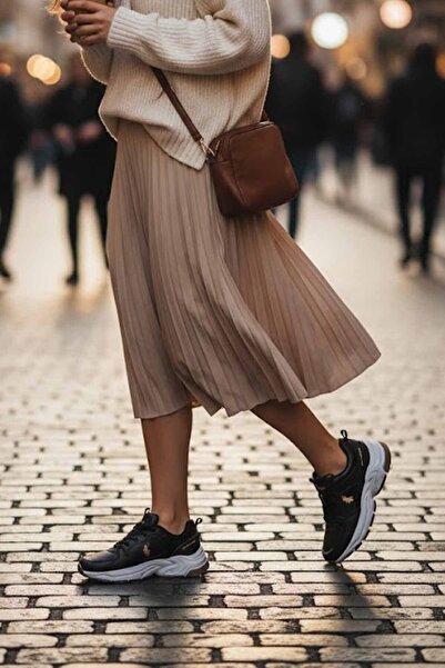 U.S. Polo Assn. Дамски черни маратонки