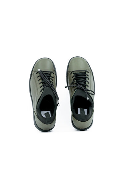 Tuna Genuine Leather Rubber Sole Casual Men's Shoes - Z260490