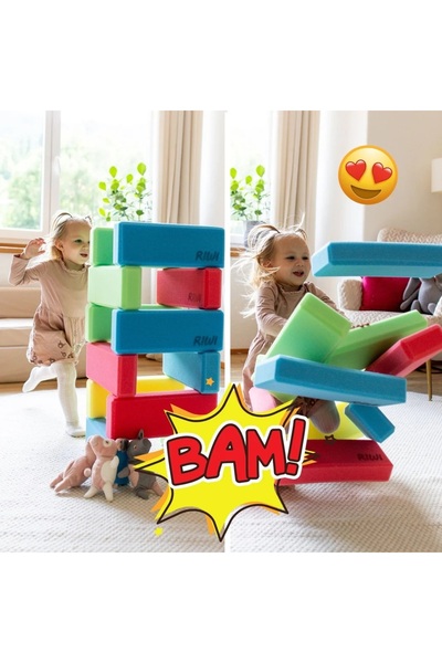 RIWI Buildit RIWI® mini foam building blocks - 12
