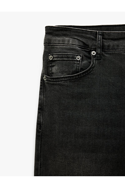 Koton Τζιν παντελόνι κανονικής μέσης βαμβακερή λεπτή εφαρμογή - Brad Jean