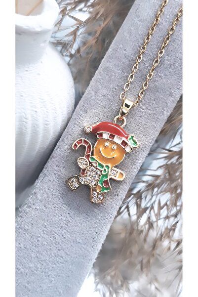 Serenity Cookie Man Steel Necklace