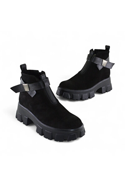 NEBY SHOES Ghete Dama din Piele Naturala Stella 3