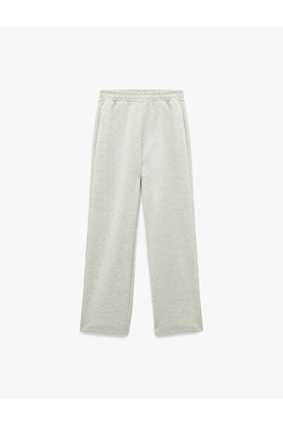 Koton Φούτερ με ελαστική μέση και λεπτομέρεια τσέπης, άνετο και φαρδύ πόδι
