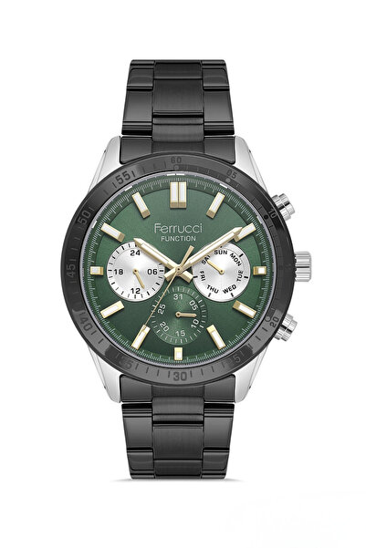 Ferrucci FER.03365M.04 ساعة يد رجالية بسلك فولاذي
