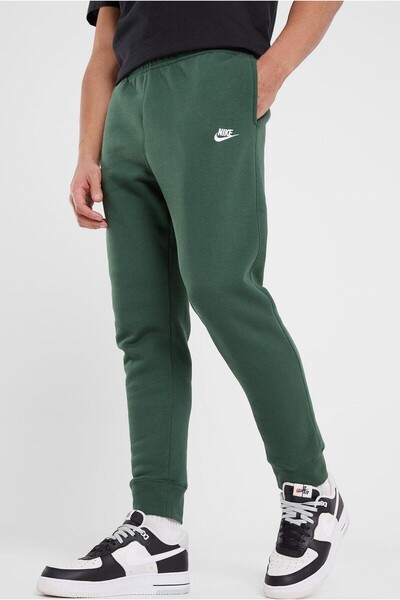 Nike Nsw Clup Jogger Men's Green Fleece-Lined Sweatpants