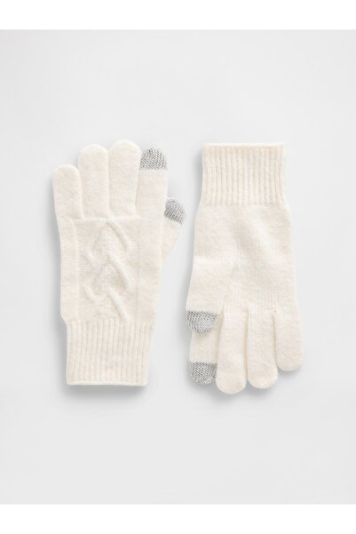 GAP Kız Çocuk Beyaz Smartphone Eldiven