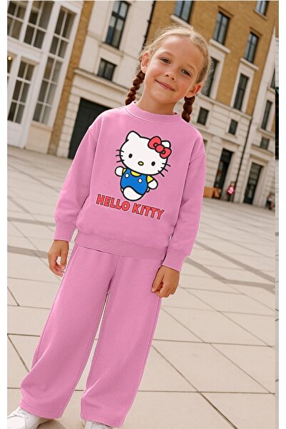 Alvadonna Комплект горнище и долнище Hello Kitty за момичета