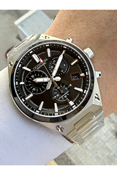 Quantum 10 ATM Su Geçirmez Çelik Kasa Ve Kordon Erkek Kol Saati