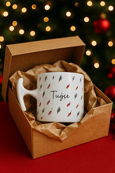 leylooks İSME ÖZEL TASARIM KUPA (KRAFT KUTUDA GÖNDERİLMEKTEFİR)