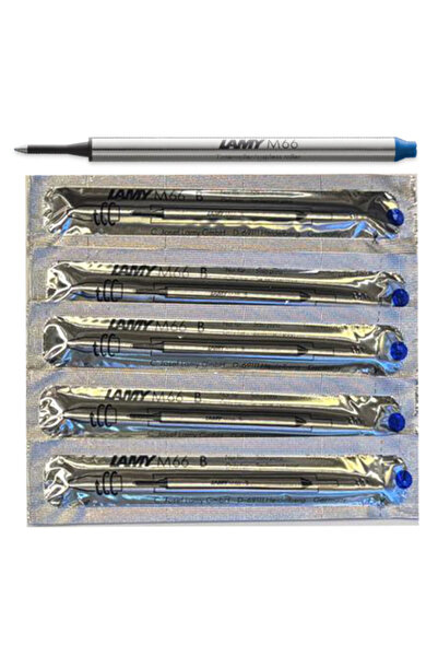 Lamy M66B 1.0mm Blue Roller Pen Signature Refill 5 Pieces