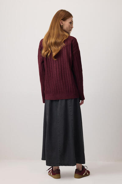 Touché Privé POLO NECK KNIT SWEATER
