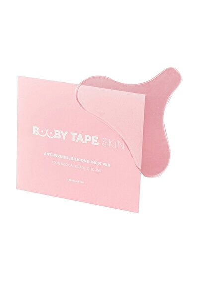 Booby Tape Anti-Wrinkle Silicone Chest Pad in Translucent