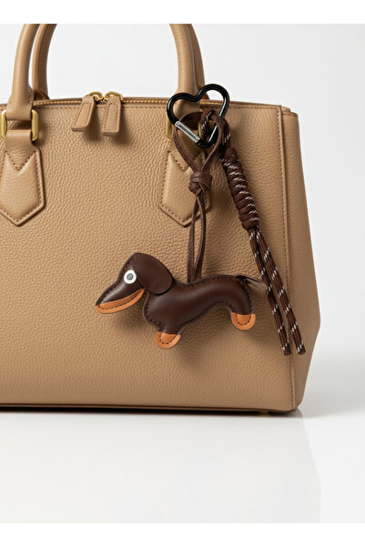 Mooniva Dachshund bag charm – Sausage Dog, eco-leather bag accessory