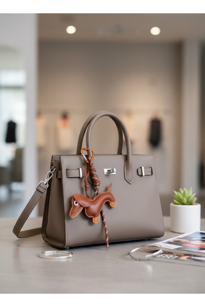 Mooniva Dachshund bag charm – Sausage Dog, eco-leather bag accessory