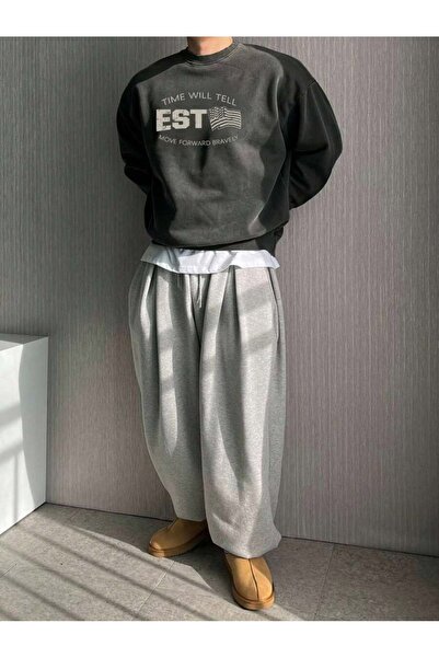 OVER HEAD Men's Time Will Tell Printed Cycling Jacket Sweatshirt