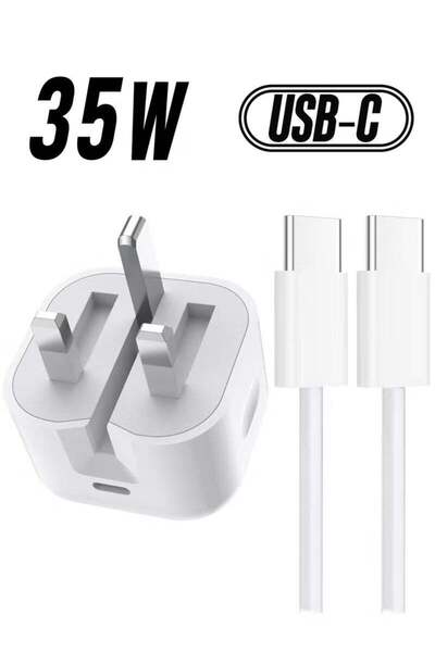 Generic AAS ECOM 35W Fast USB-C Charger with 1M Type-C to C Cable
